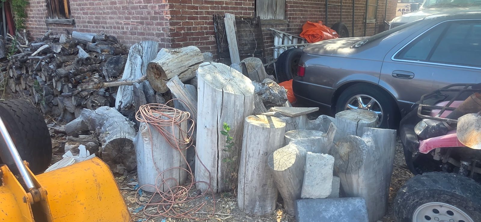 Firewood or craft wood.