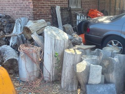 Firewood or craft wood.