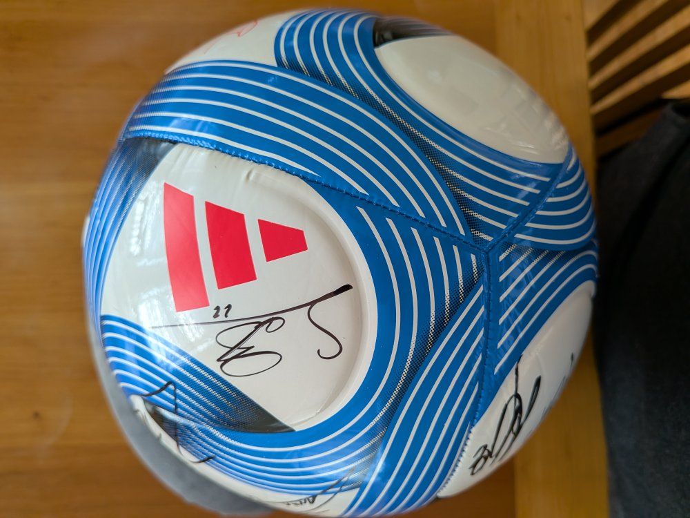 Salt Lake Real Signed Ball