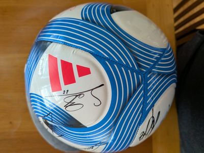 Salt Lake Real Signed Ball