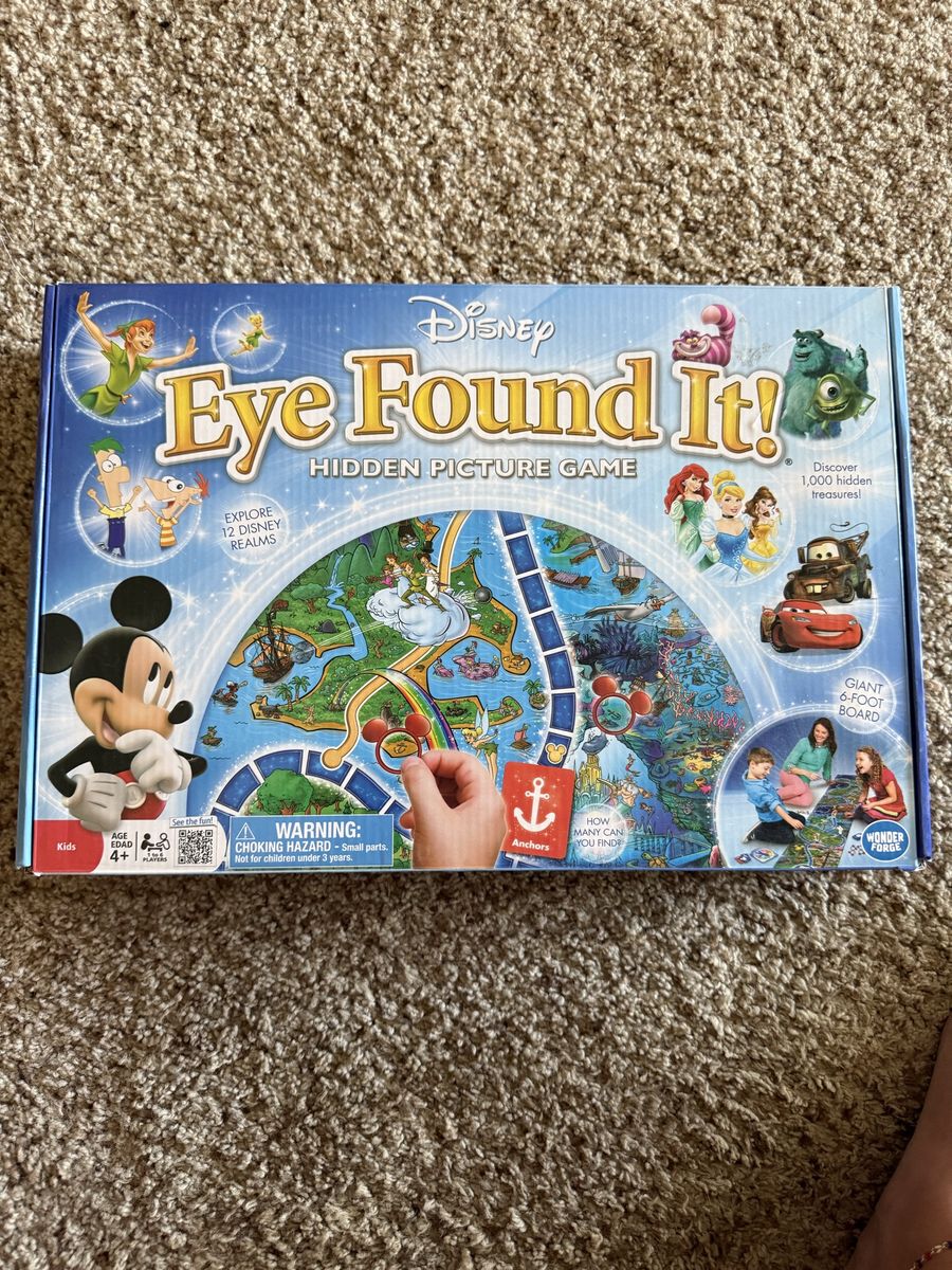 Disney Eye Found It Hidden Picture Board Game by Wonder Forge