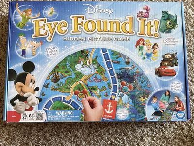 Disney Eye Found It Hidden Picture Board Game by Wonder Forge