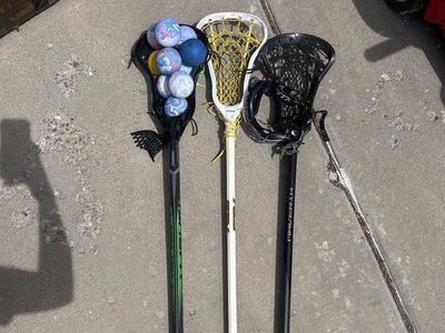 Used Lacrosse Sticks STX crux pro, Maverick