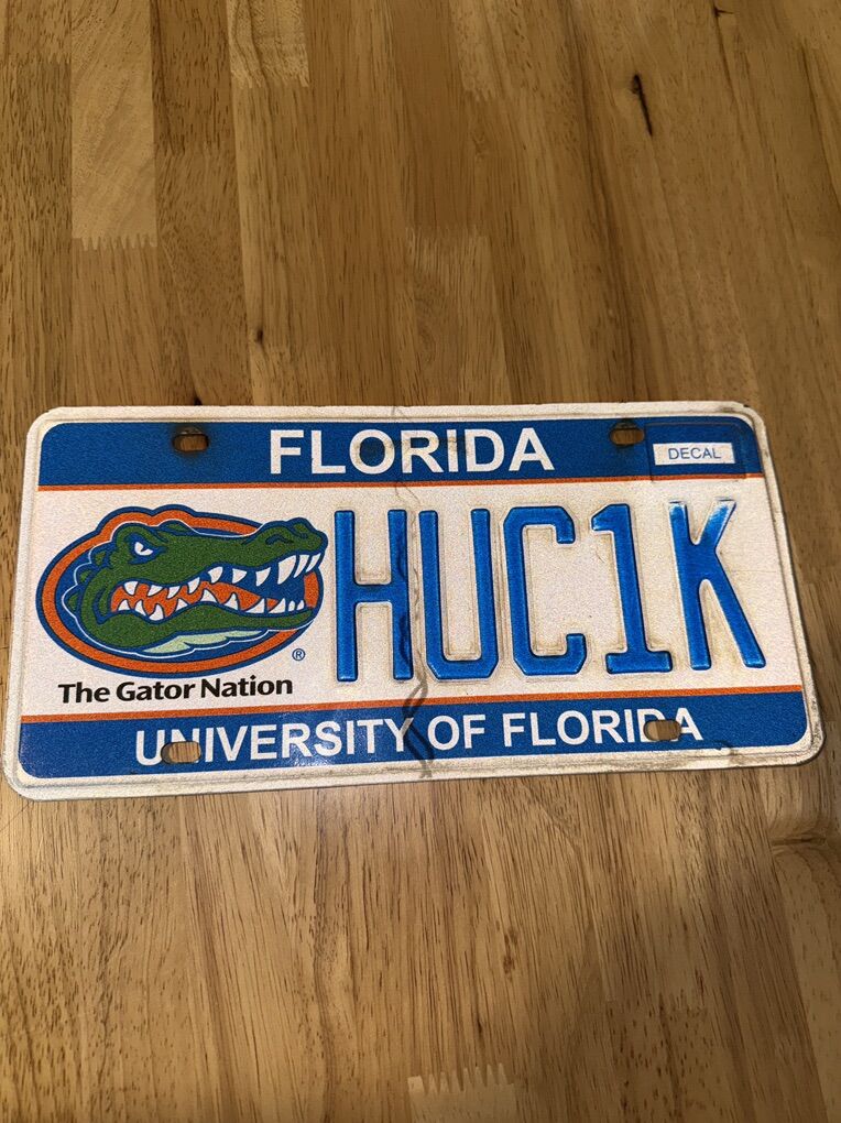 Rare Collector Licence Plate