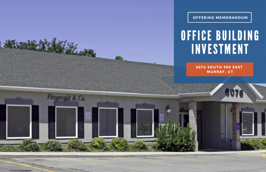 Office Building Investment for Sale in Murray, Utah