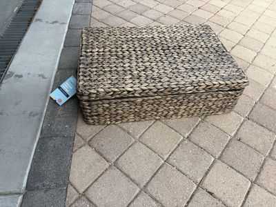 Under bed storage bins