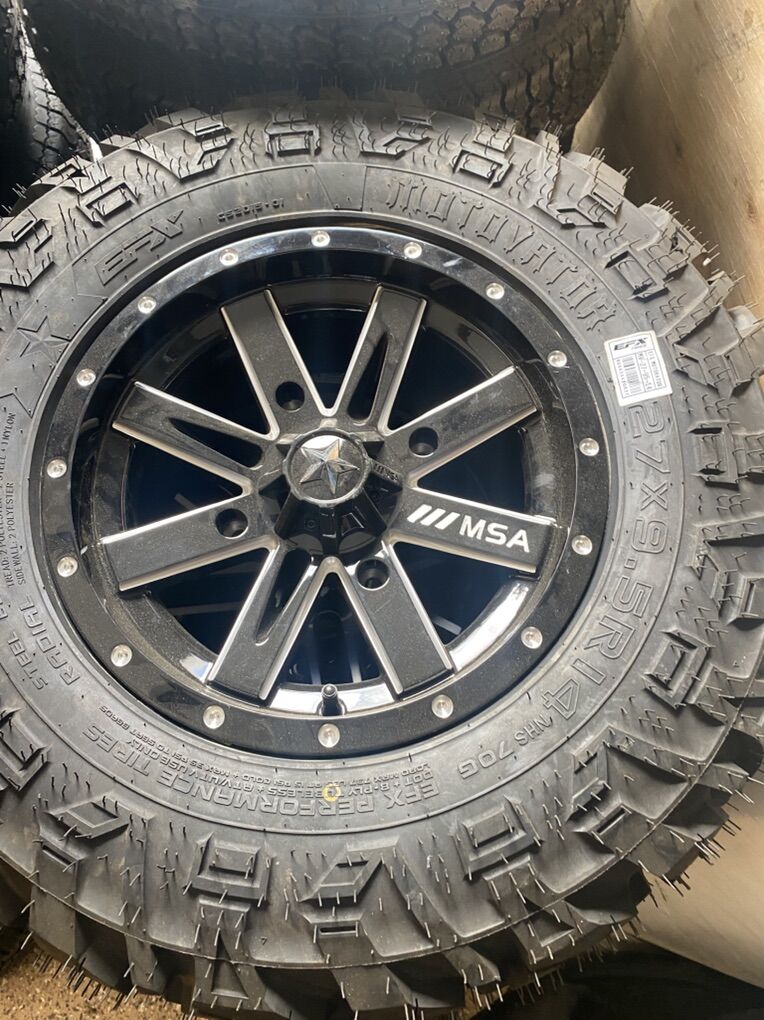 27x9.5r14 Utv Tire And Rim