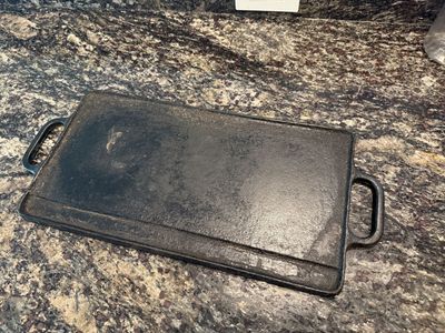 Vintage Cast Iron Reversible Grill/Griddle