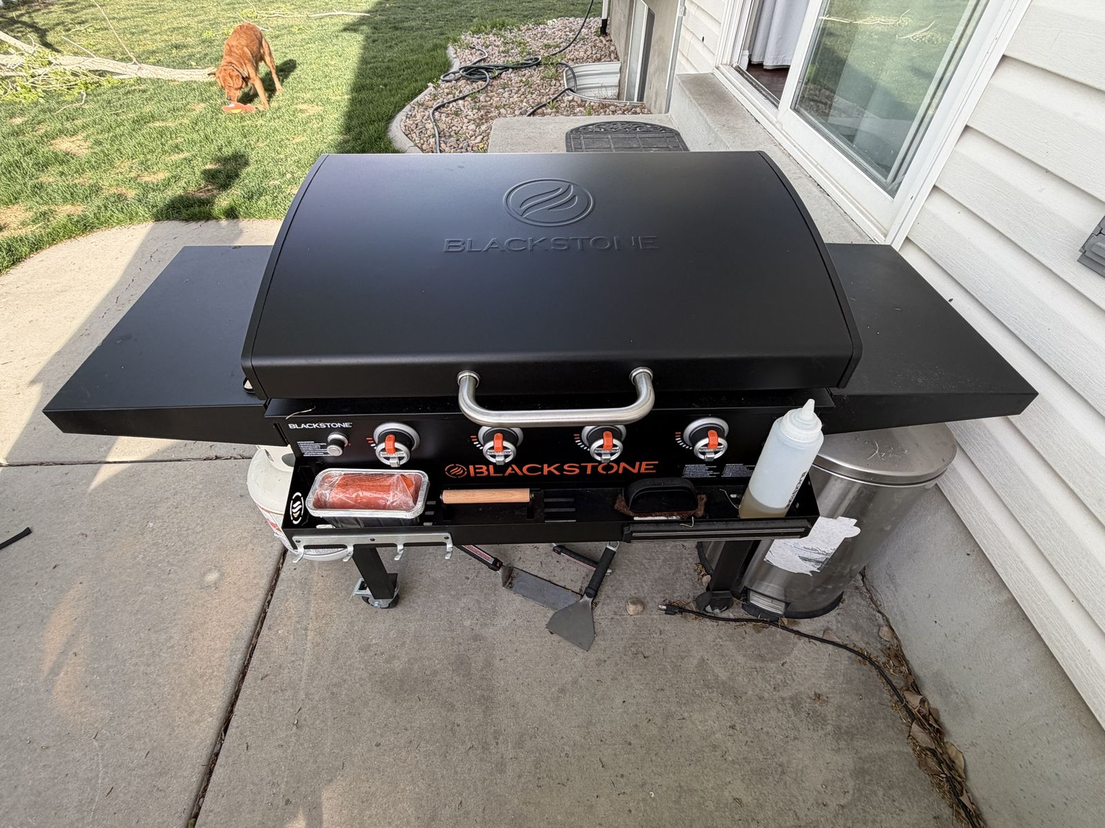 Blackstone Grill With Cover And Acc