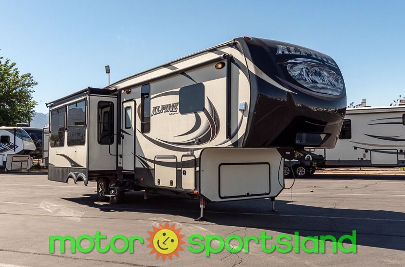 2014 Keystone Alpine 3010RE Center Bath Outdoor Kitchen