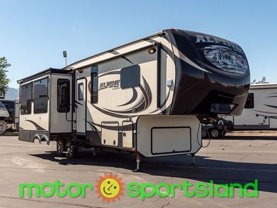 2014 Keystone Alpine 3010RE Center Bath Outdoor Kitchen