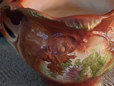 Vintage Edward's Porcelain Flower pot