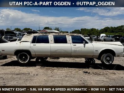 1984 Oldsmobile Ninety Eight Parts - UTPAP Ogden