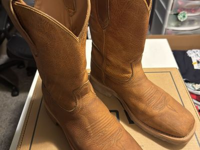 Tecovas rugged square toe work boot mens size 10.5