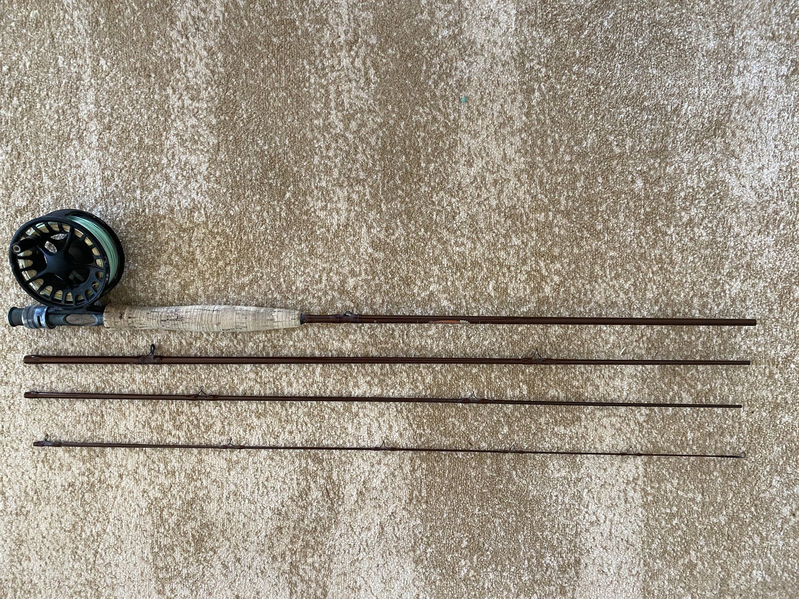 St. Croix 4-Piece 8' 6" 4WT Imperial IU864.4 Fly Rod with Lamson Liquid Reel
