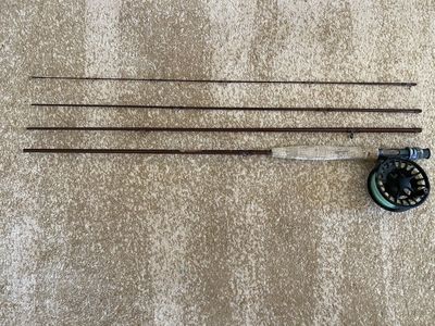 St. Croix 4-Piece 8' 6" 4WT Imperial IU864.4 Fly Rod with Lamson Liquid Reel