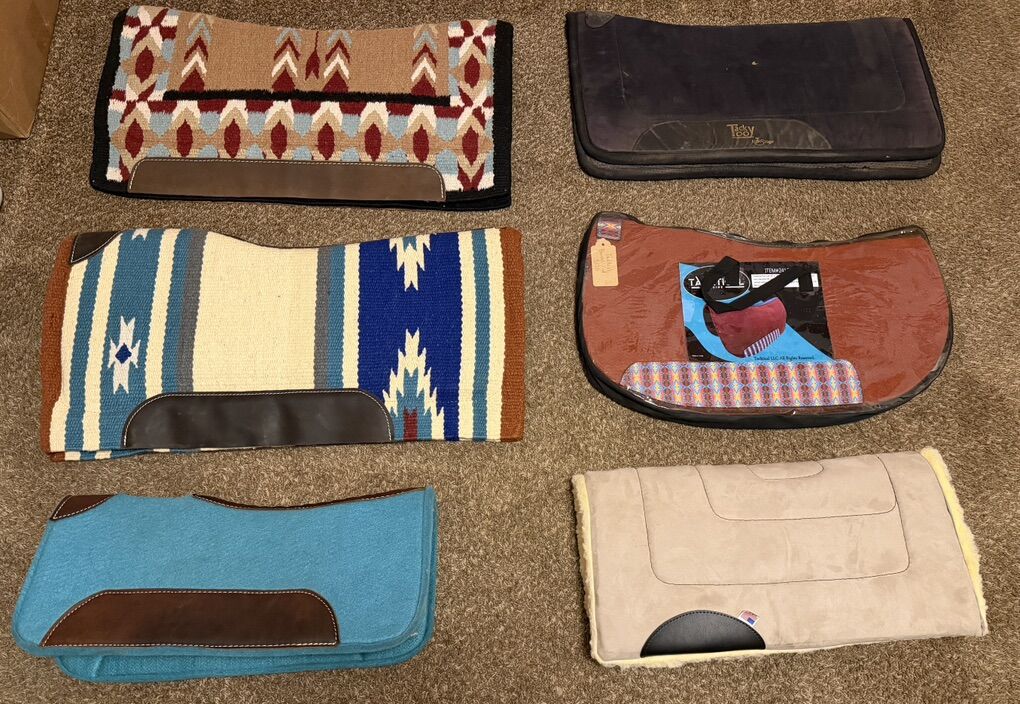 New And Used Saddle Pads