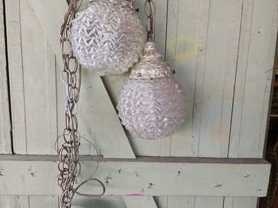 1960s Swag Lamp vintage