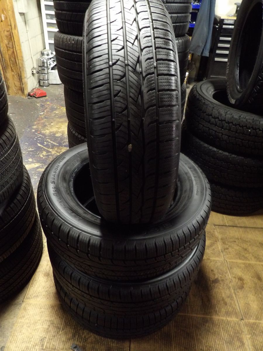 205/65R16 BIG O LEGACY A/S PLUS SET OF USED TIRES