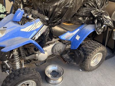 Mongoose 300cc ATV - Blue, 2006 Model, Needs Tire Repair and new carb I have replacement wheel