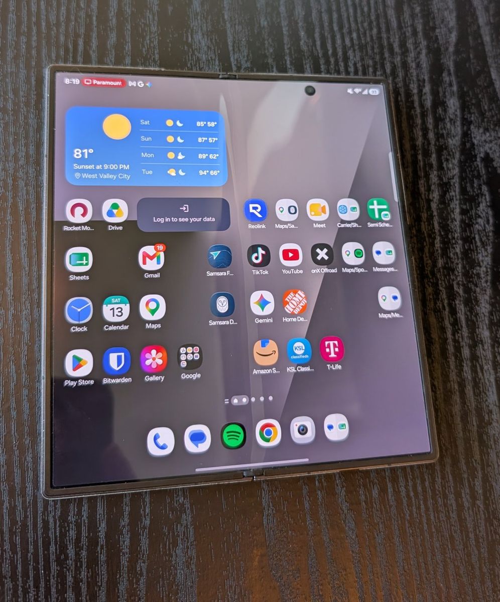 Samsung Galaxy Z Fold7, 256GB, Jet Black - Unlocked