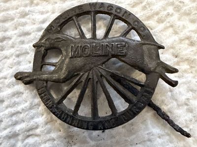 1890-1909 Moline Wagon Company Lapel Pin
