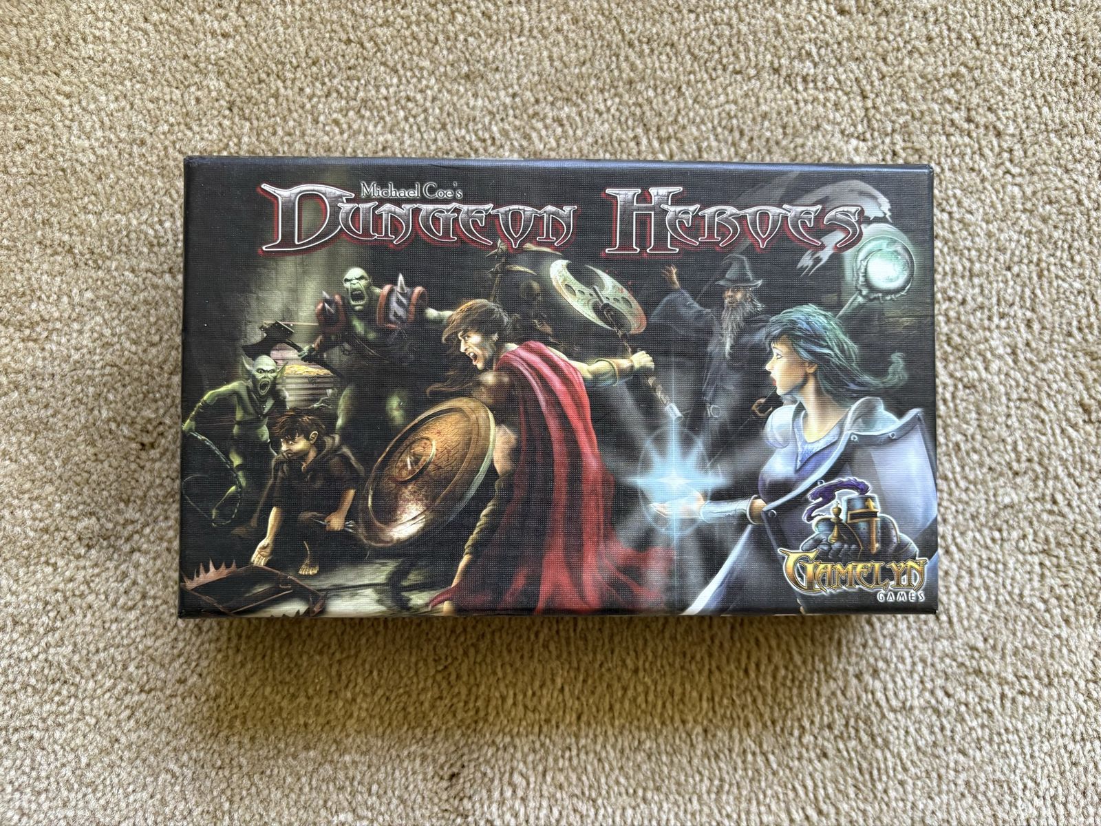 COMPLETE Dungeon Heroes Board Game