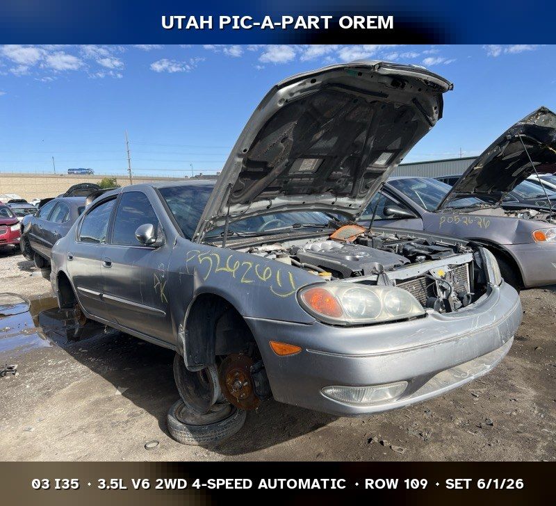 2003 Infiniti I35 Parts - UTPAP Orem