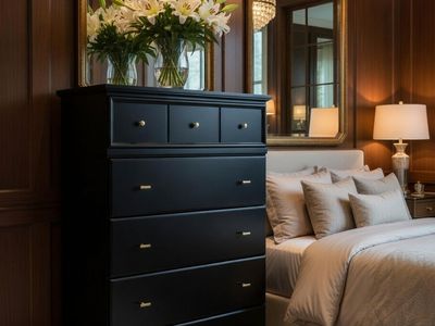 Spacious Five Drawer Dresser