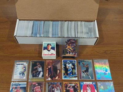 500+ Sports Card Collection – Basketball • Football • Baseball | Rookies, Inserts, Prizm, Optic & More!
