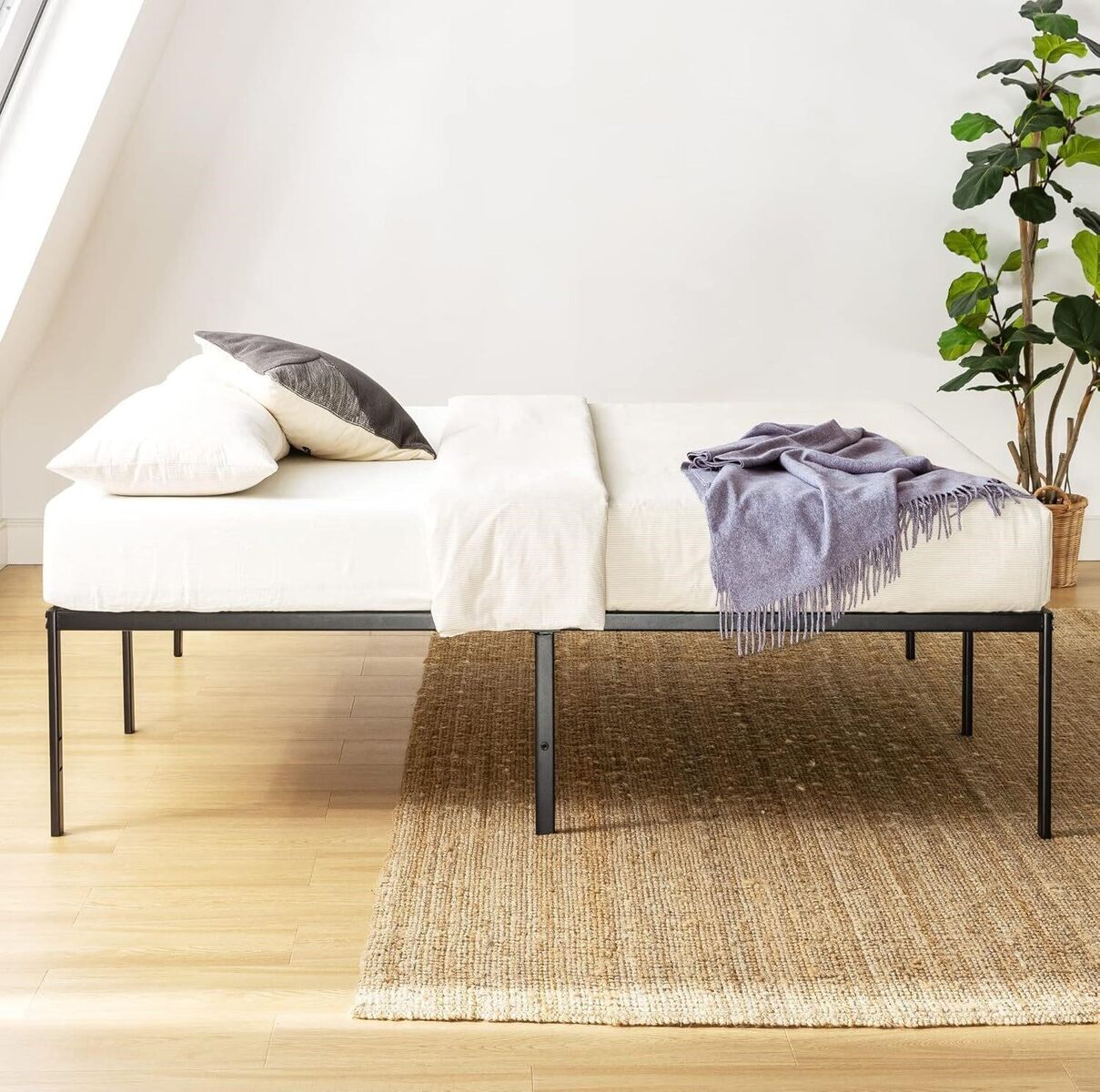 Queen 18” Metal Platform Bed – SPECIAL DEAL