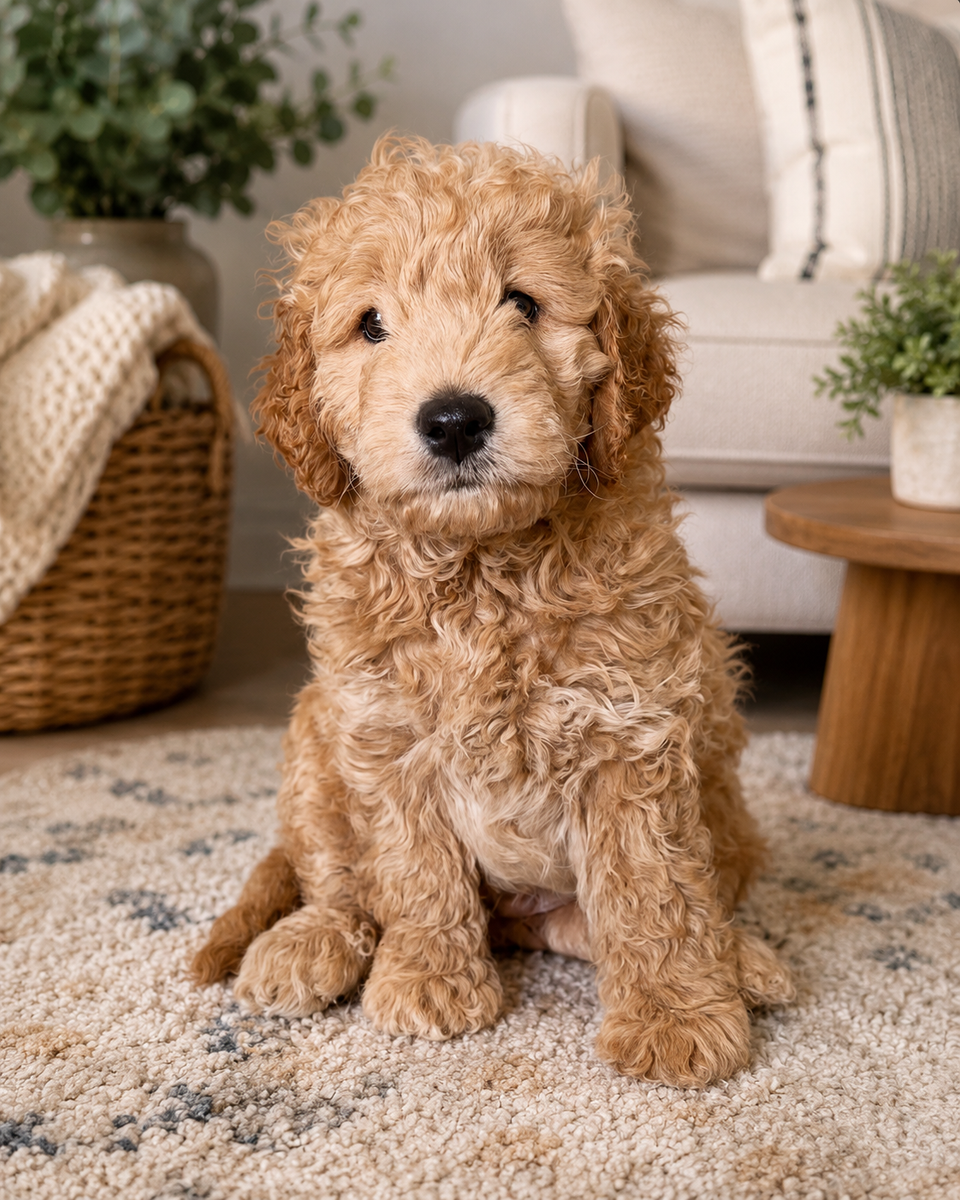 Mini F1 Goldendoodle puppies