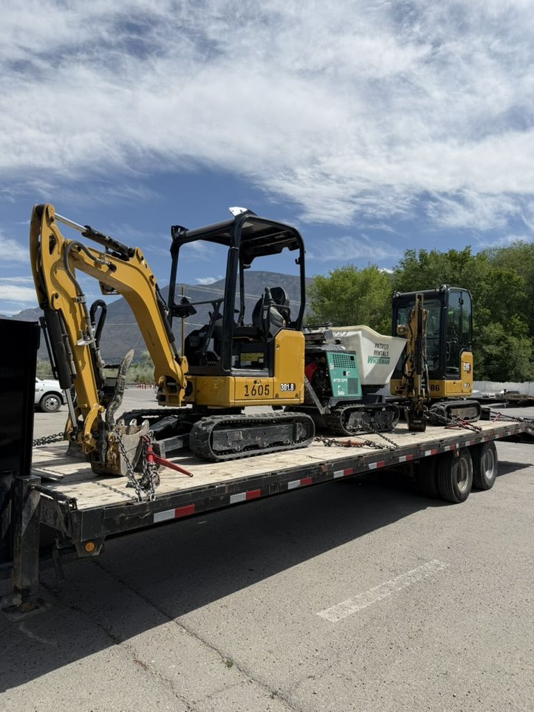 2 Ton / 20 Class Mini Excavators for Rent, Perfect Small Project Machine. 18 Class