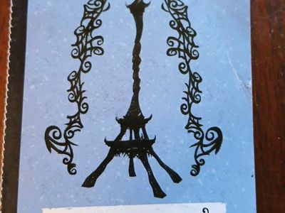Monster High Catrine DeMew Paris Sketchbook 2012 Mattel Toy Accessory Art Book
