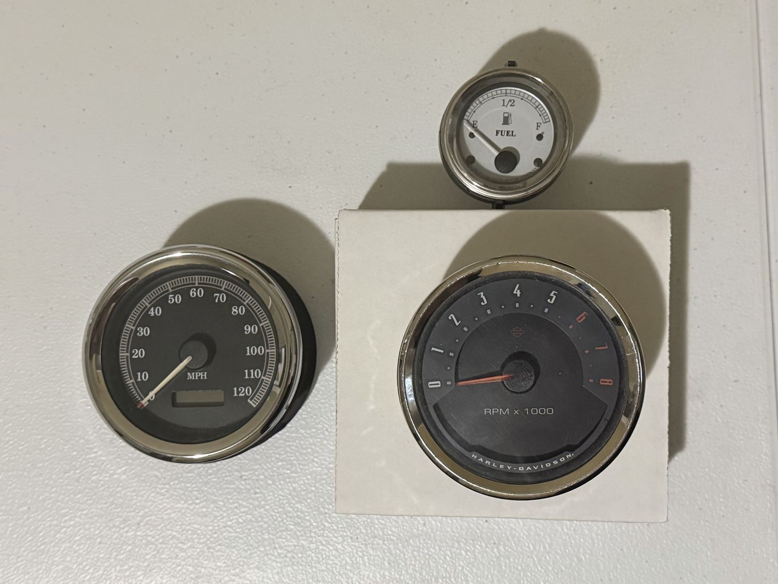 Harley-Davidson Motorcycle Gauges - Speedometer, Tachometer & Fuel Gauge