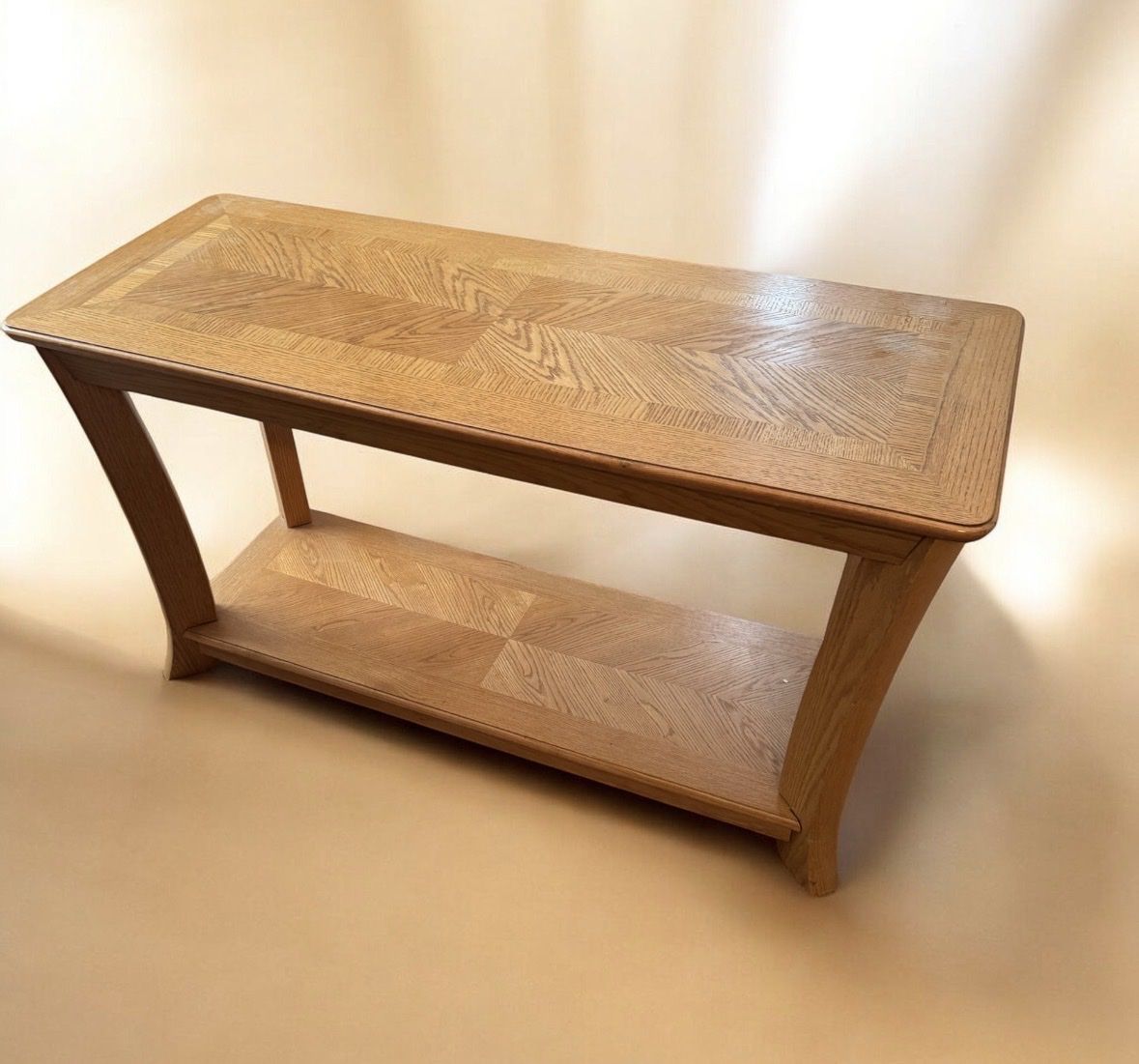 Oak Entryway Table Sofa Table