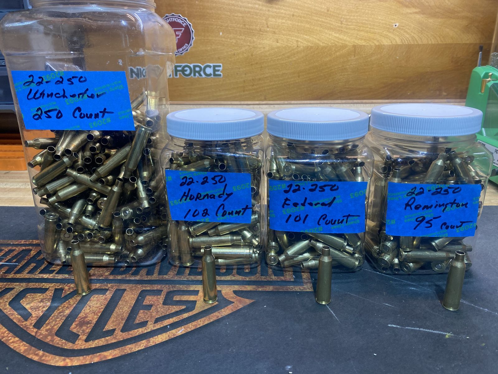 22-250 Rifle Brass