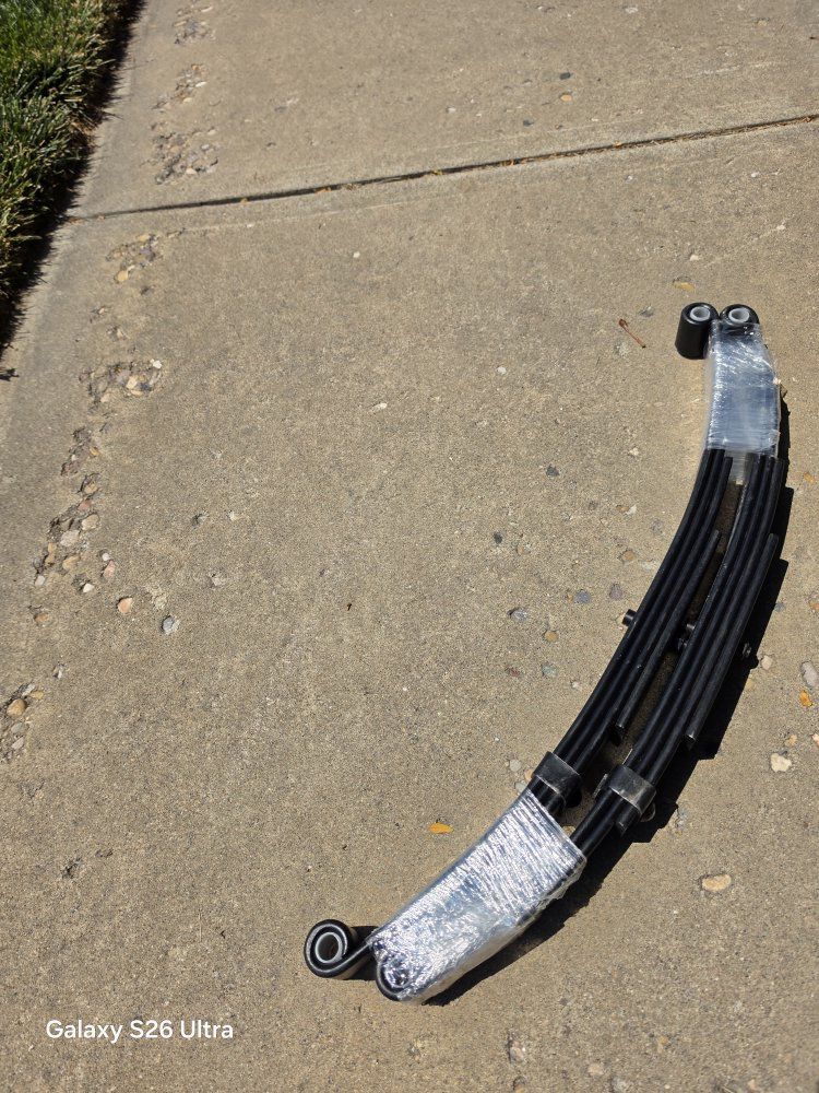 Pair of MAT-212 4-Leaf Trailer Springs Part 2601-0101