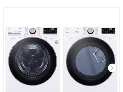 LG Front Loader Washer And Dryer Set