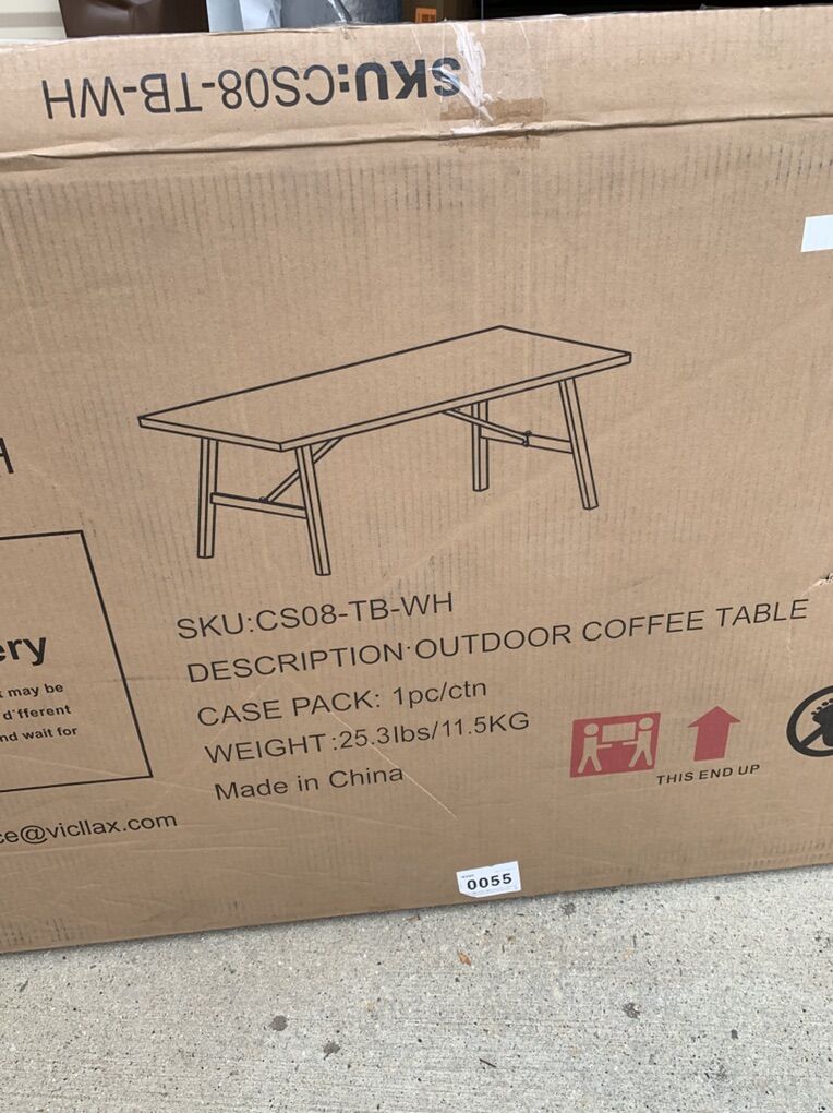 Out Door Coffee Table