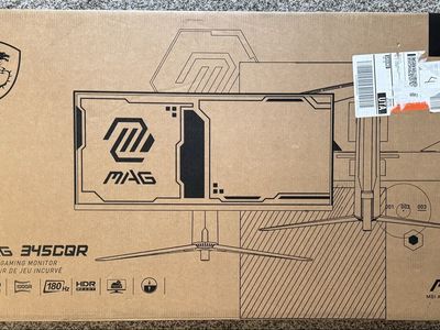 MSI MAG345CQR Gaming Monitor