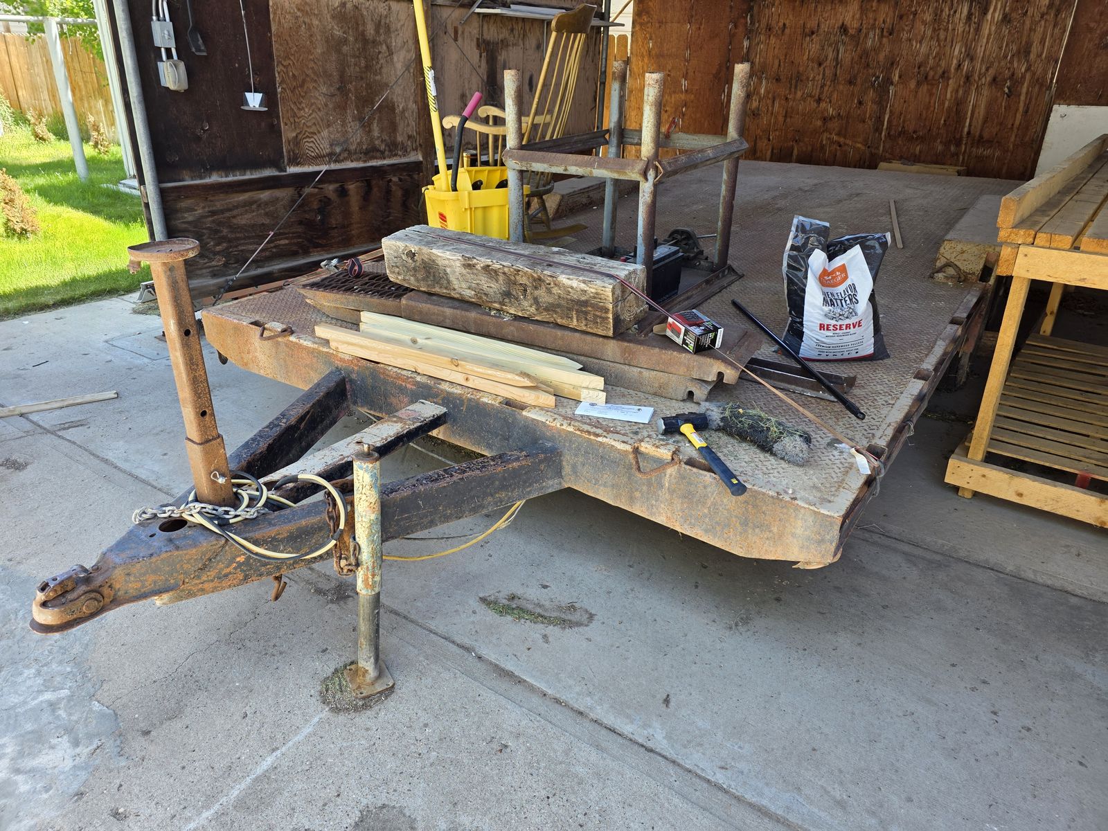 Flatbed Trailer Double axle