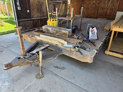 Flatbed Trailer Double axle