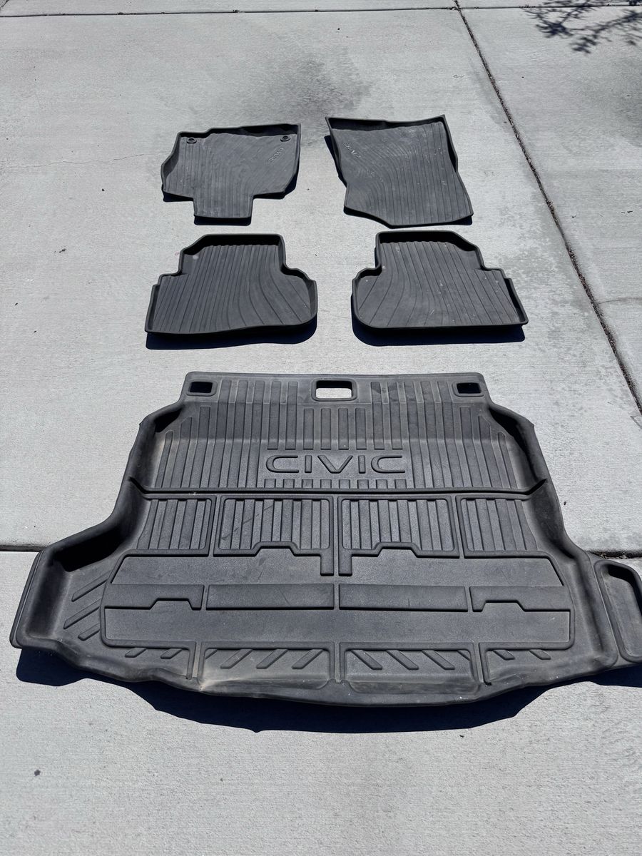 All Weather Floor Mats 2022 Civic Hatchback