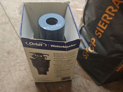 Bag of misc sprinkler parts used for repairs and or installs