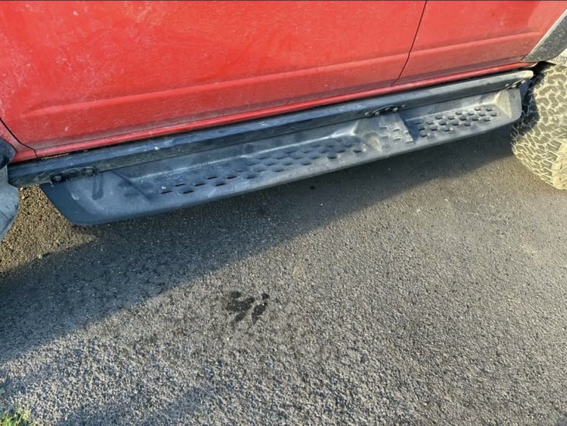 Ford Bronco Raptor Side Steps Running Boards.