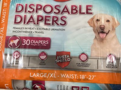 Puppy diapers