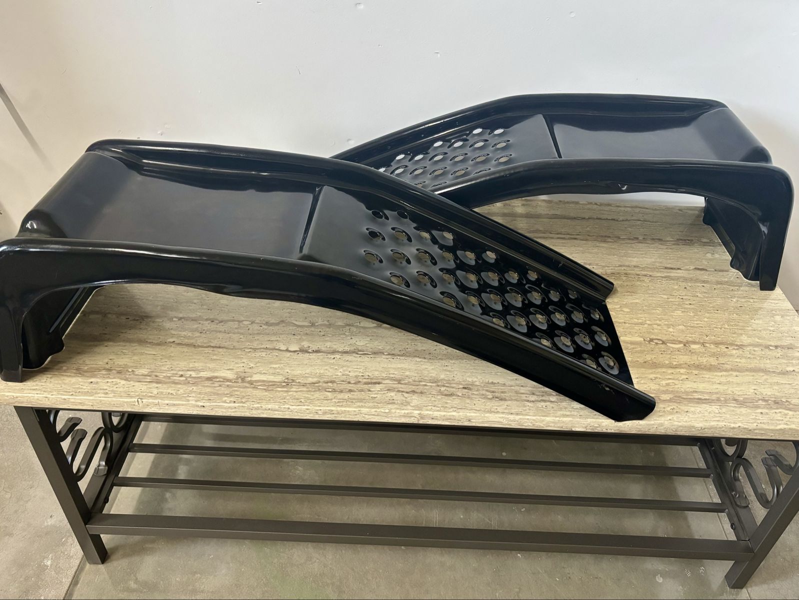 Pittsburgh Automotive Heavy Duty Solid Steel Auto Ramp Set (2 ramps)