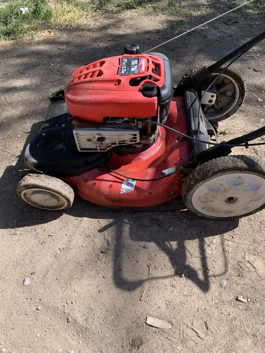 Troy-bilt self propelled mower