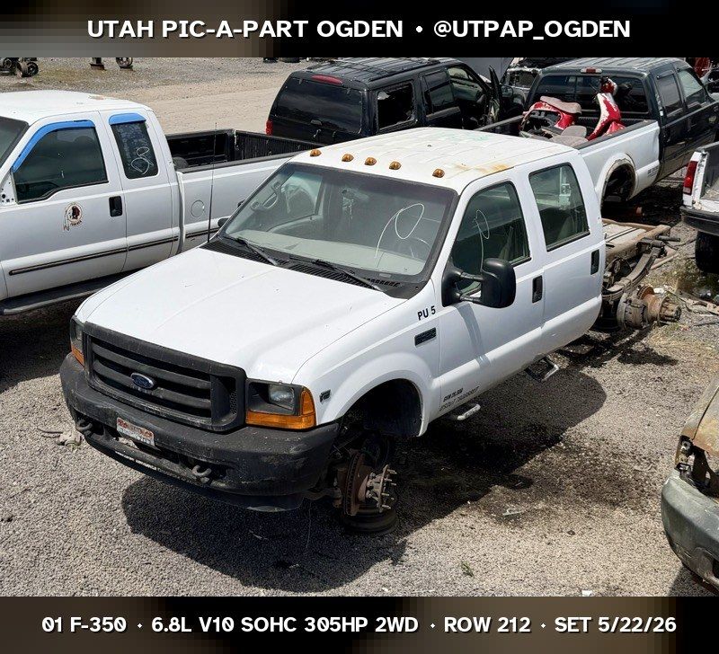2001 Ford F-350 Parts - UTPAP Ogden